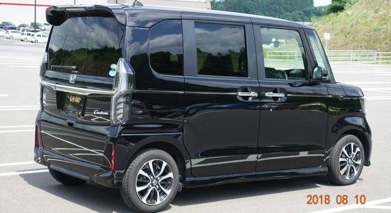 N Boxカスタムターボにスペアタイヤ作戦 N Box Customターボが好き